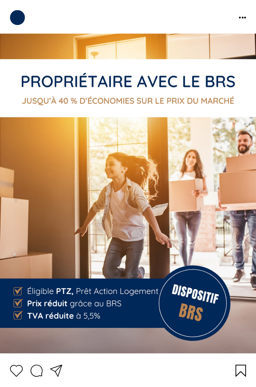 Exemple d'un post Instagram créé par l'Agence Innova