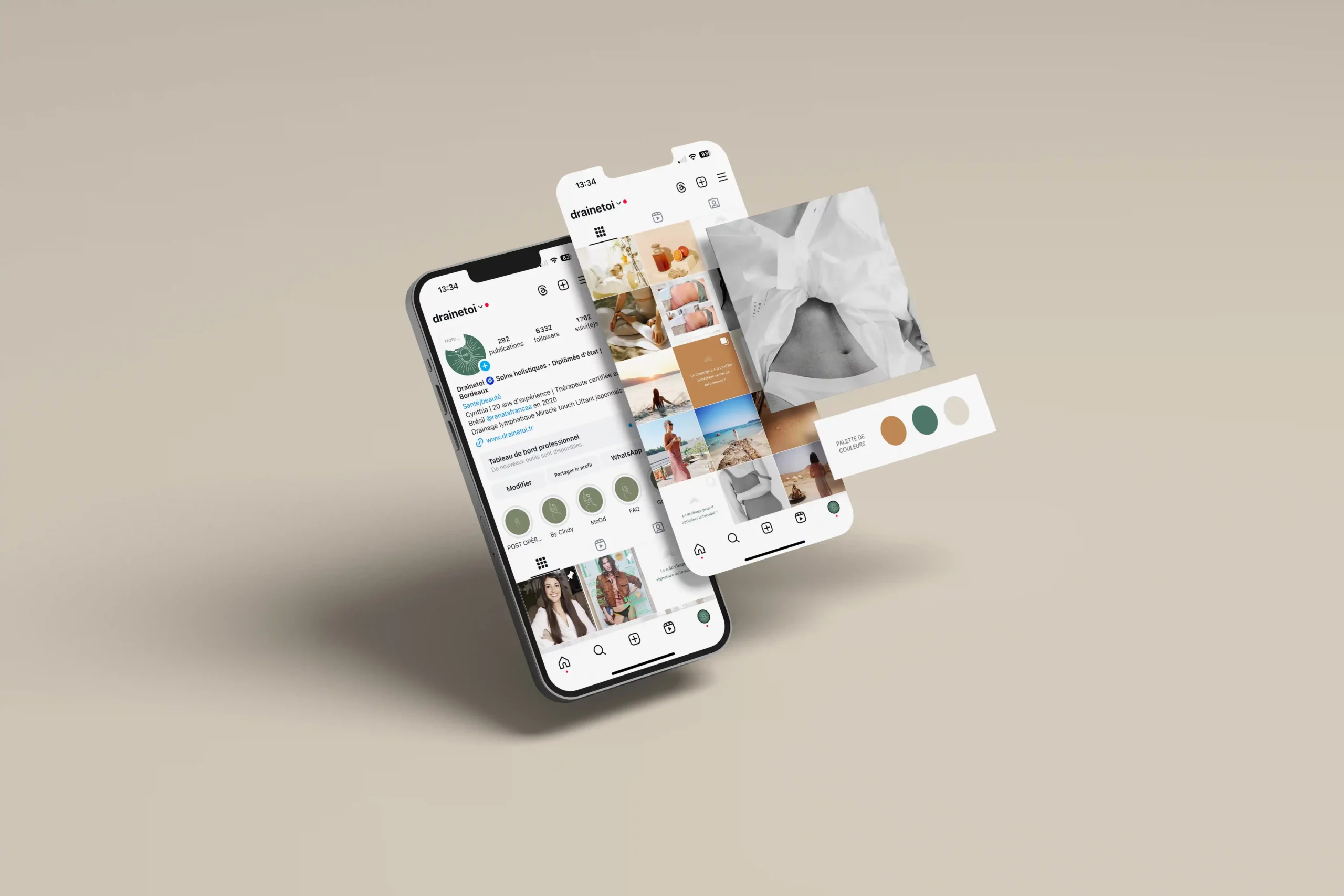 Réalisation de l'Agence Innova pour Drainetoi