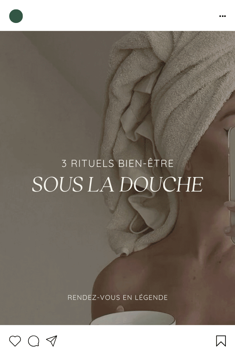 Exemple d'un post Instagram créé par l'Agence Innova