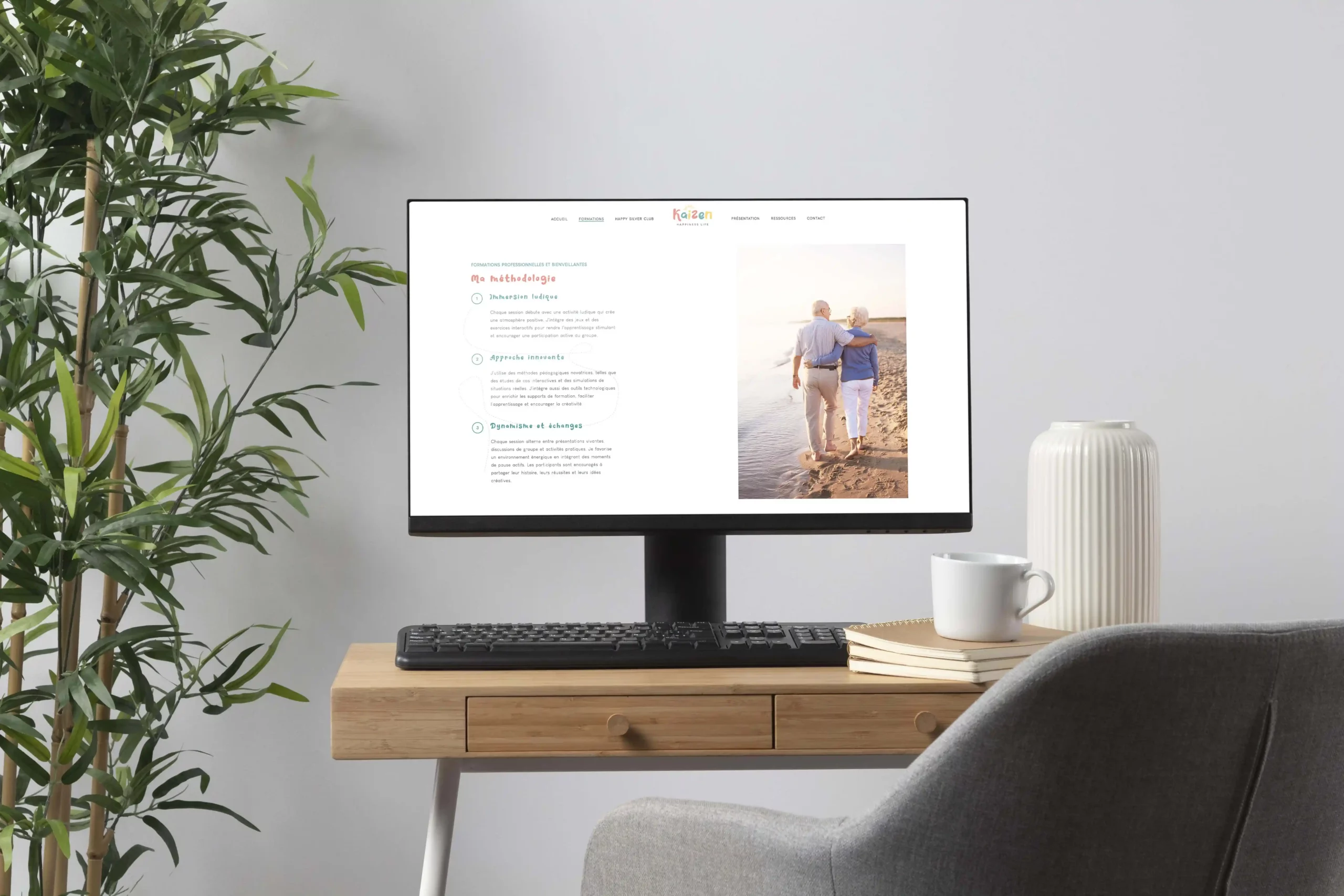 Réalisations pour Kaizen Happiness Life