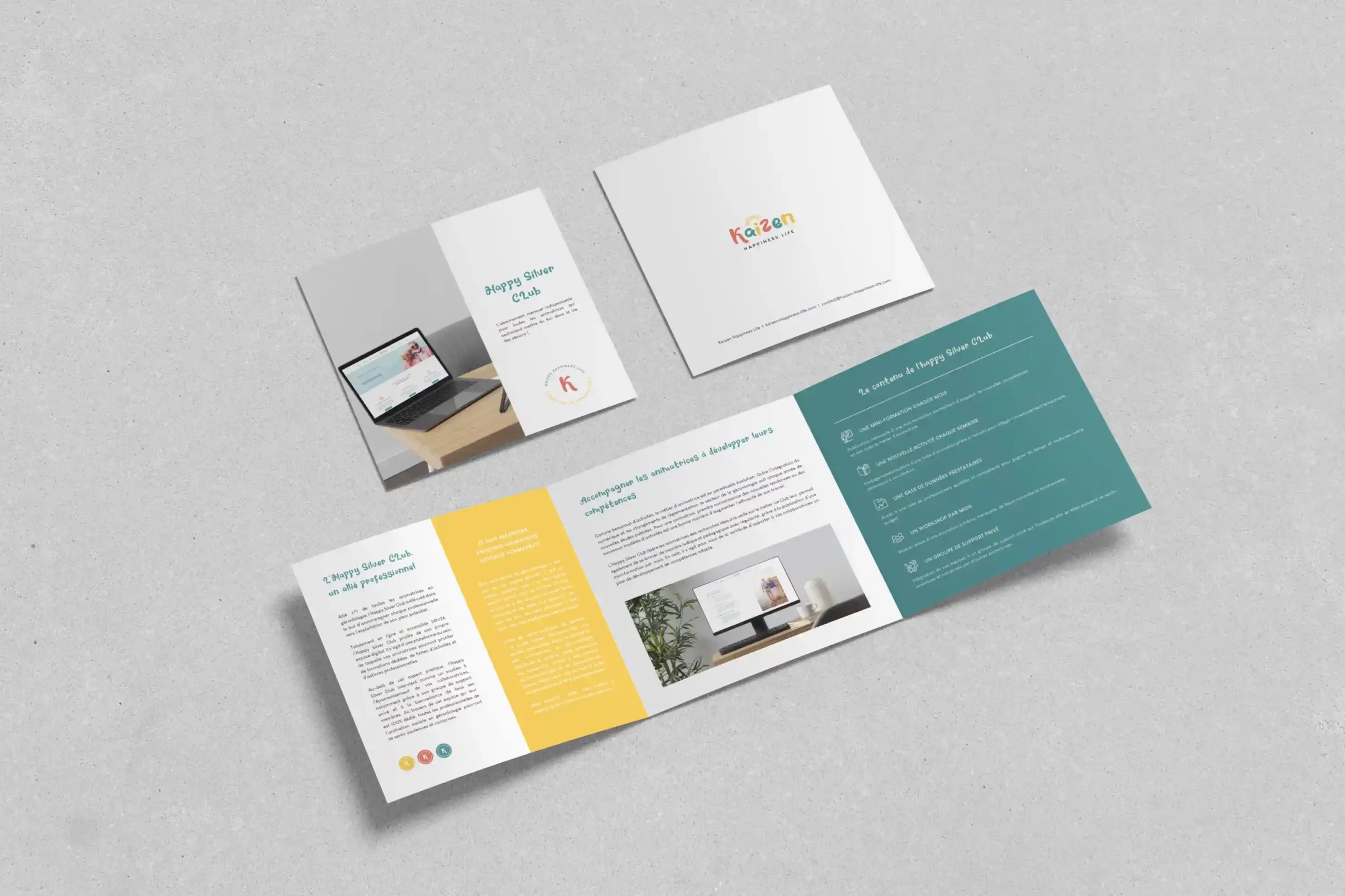 Réalisations pour Kaizen Happiness Life