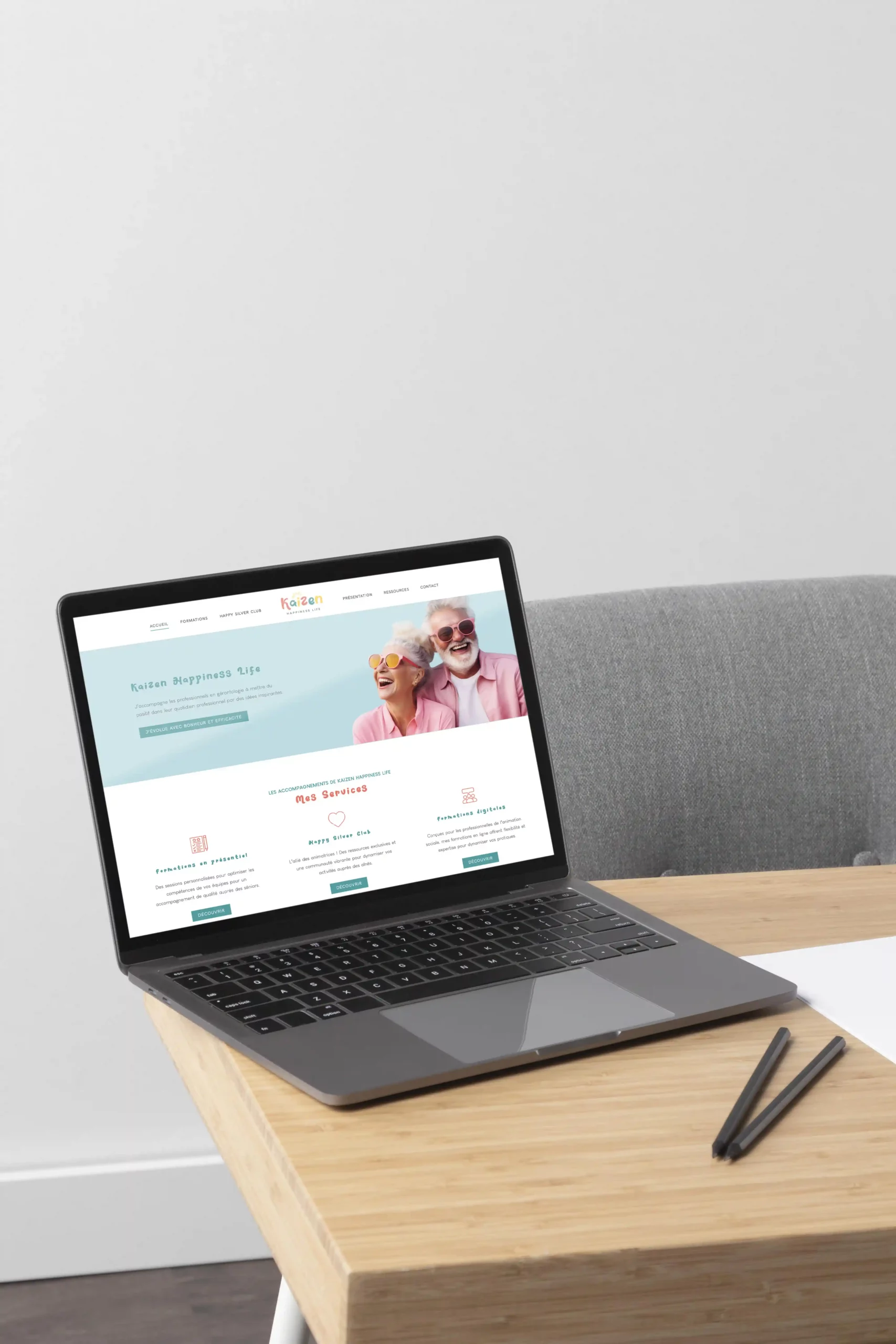 Réalisations pour Kaizen Happiness Life