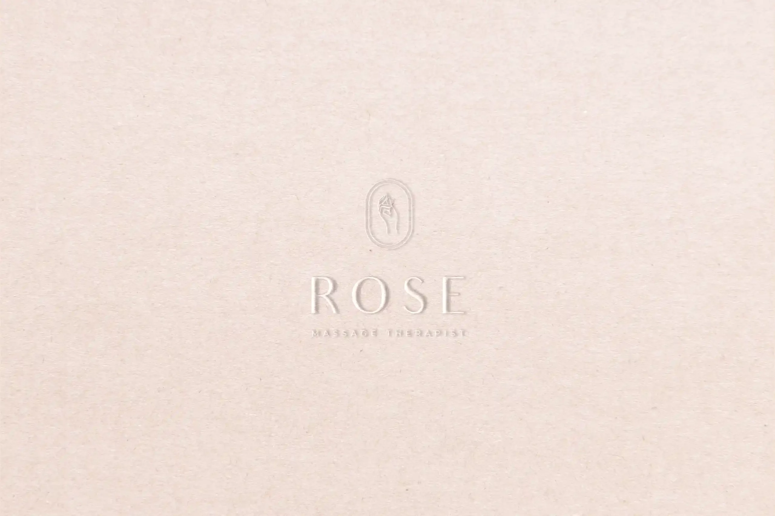 Réalisations de l'Agence Innova pour Rose Massage Therapist